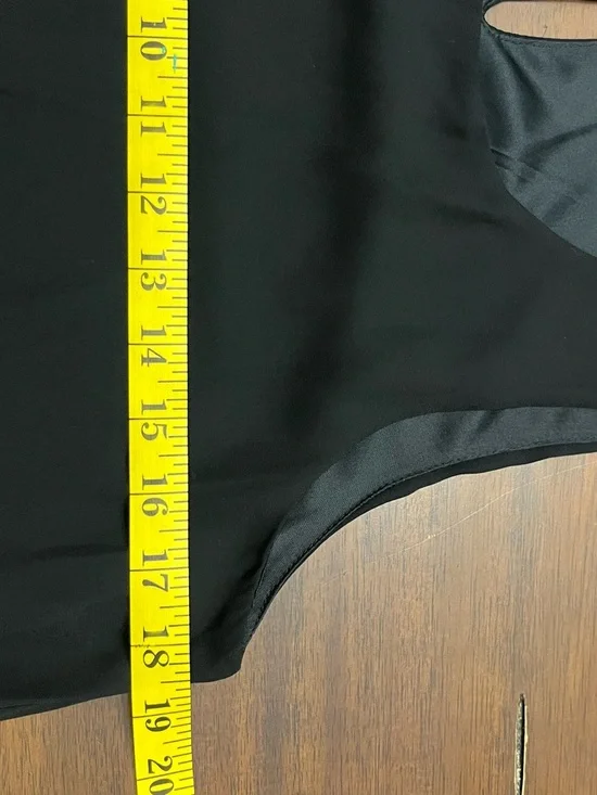 Lily Rose Womens Shift Dress Medium Black Sleeveless Academic Timeless Elegant - Picture 5 of 5